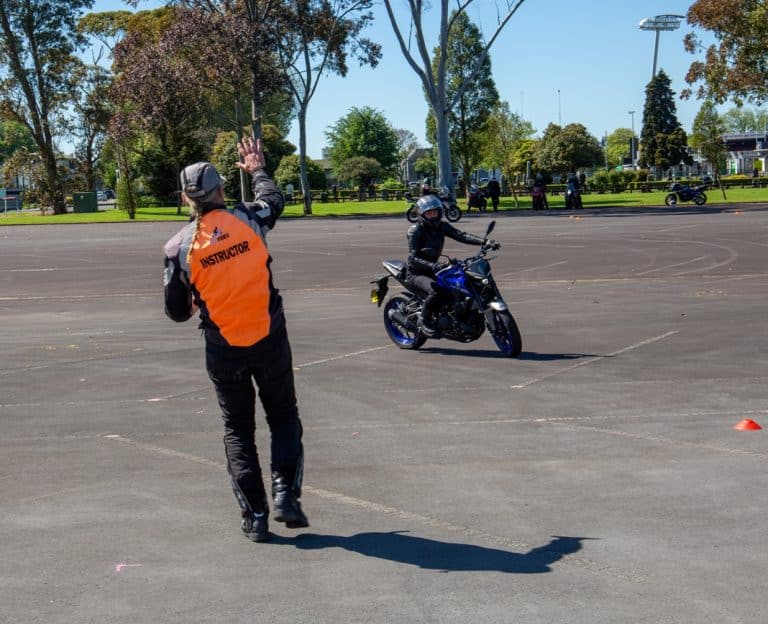 motorcycle rider training course